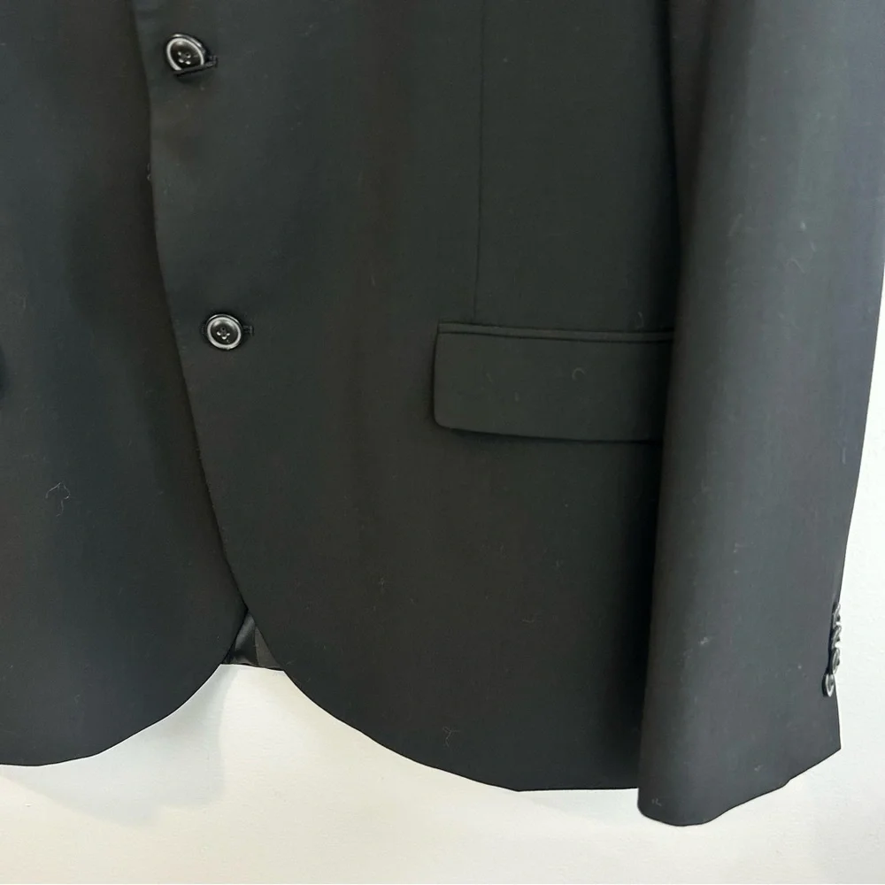 Ben Sherman Classic Black Jacket Blazer Size 44L 44 Long